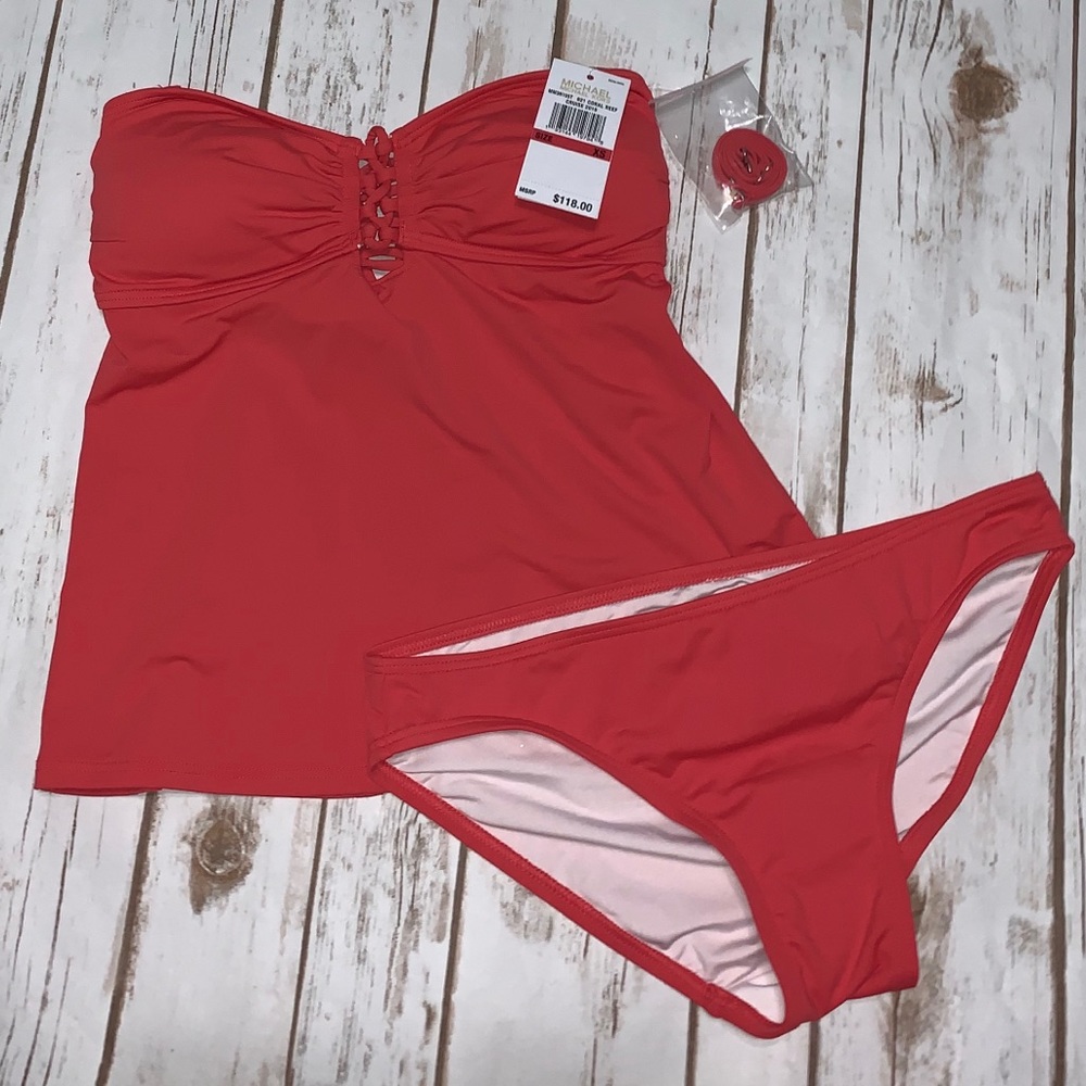 NWT Michael kors coral reef swim suit